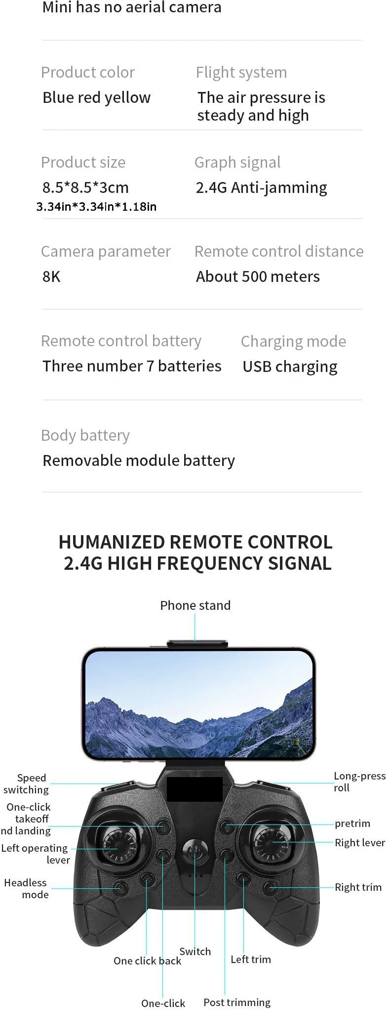 Dowellin D12 Drone Mini Remote Control Aircraft New Children's Toy HD Dual Camera Fixed Height RC Quadcopter Starter Gifts