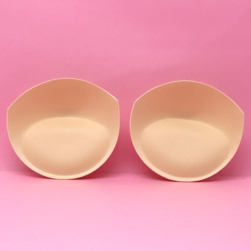 6pcs/3pair Sponge Bikini Bra Pads Push Up Breast Enhancer Removeable Bras Padding Inserts Cups for Swimsuit Padding Intimates