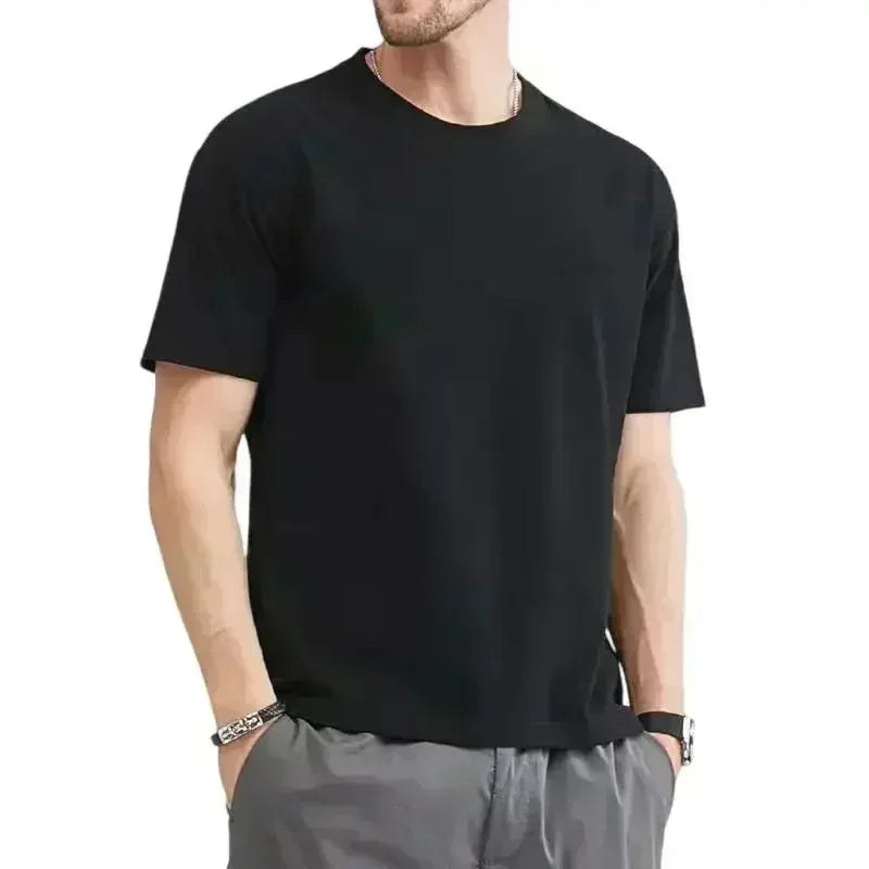 2025 Summer Fashion Short-sleeved Designer Letter Pattern Printing Pure Cotton Loose Casual Short-sleeved T-shirt Clothing