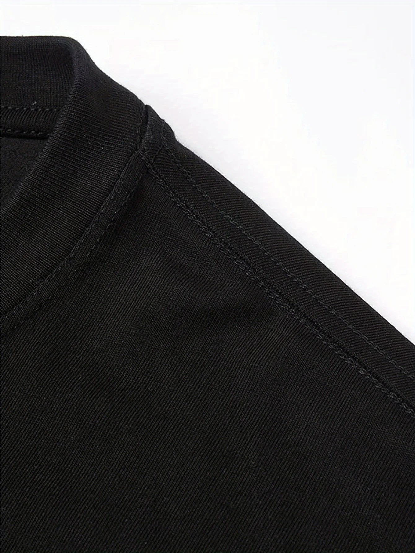 Men's Black and White Cow Print Dad T-Shirt