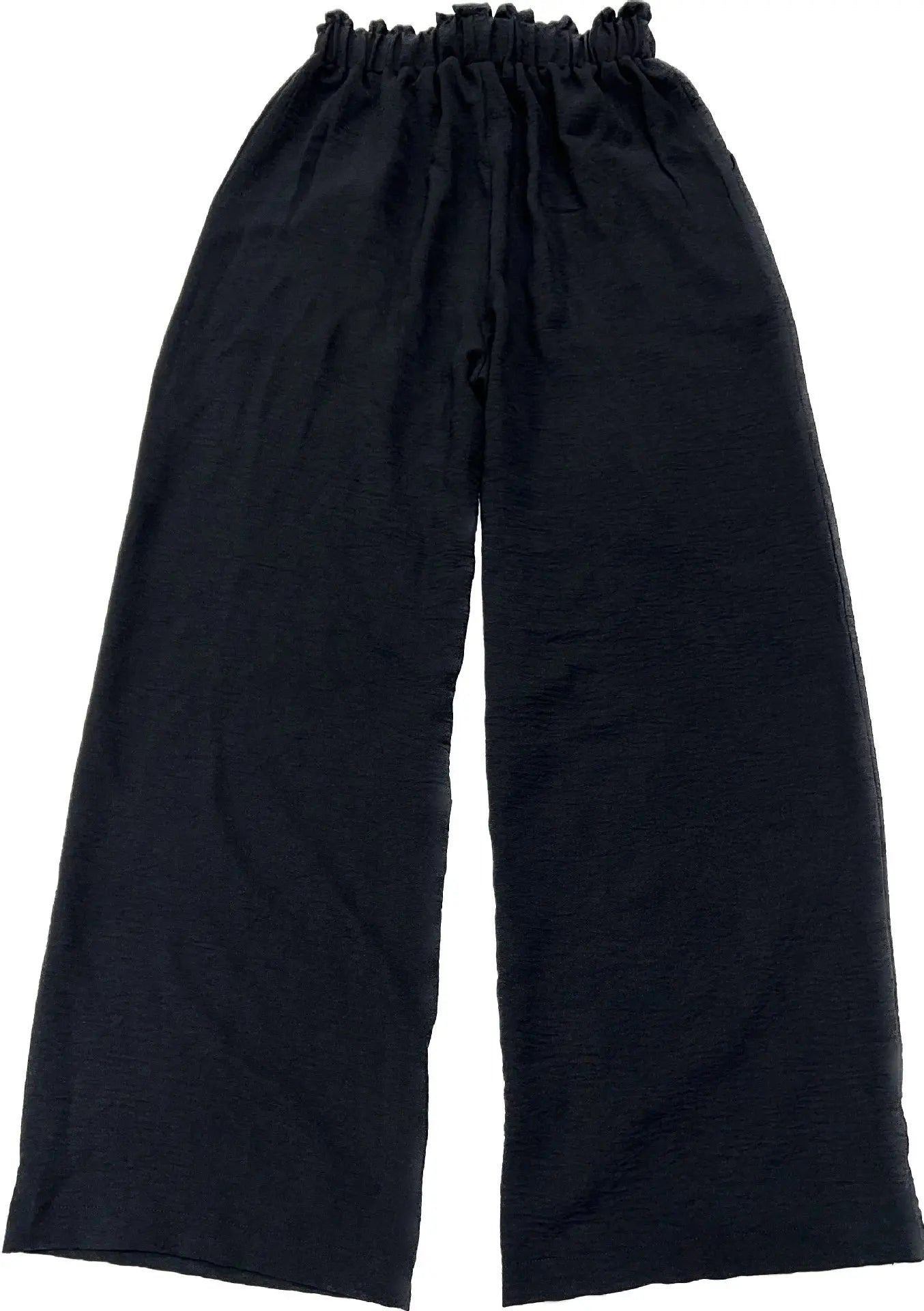 2025 Cross border Women's Four Seasons Wide Leg Loose Drawstring Casual Fashion Pants