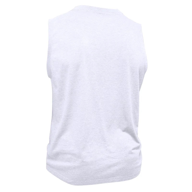Men s Athletic Tank Top Sleeveless Basketball Shirt Quick-Dry Breathable Muscle Fitness Sports Vest with Button Detail