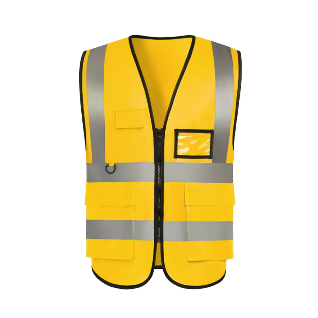 Adjustable Reflective Highlight Security Vests High Visibility Safety Vest Traffic Night Outdoor For Running Cycling Sports