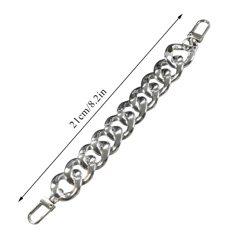 Women Shoes Chains Buckle Charms Croc Clog Sandals Hole Shoes DIY Detachable Chain For Kids Boys Girls Gifts Shoes Decorations