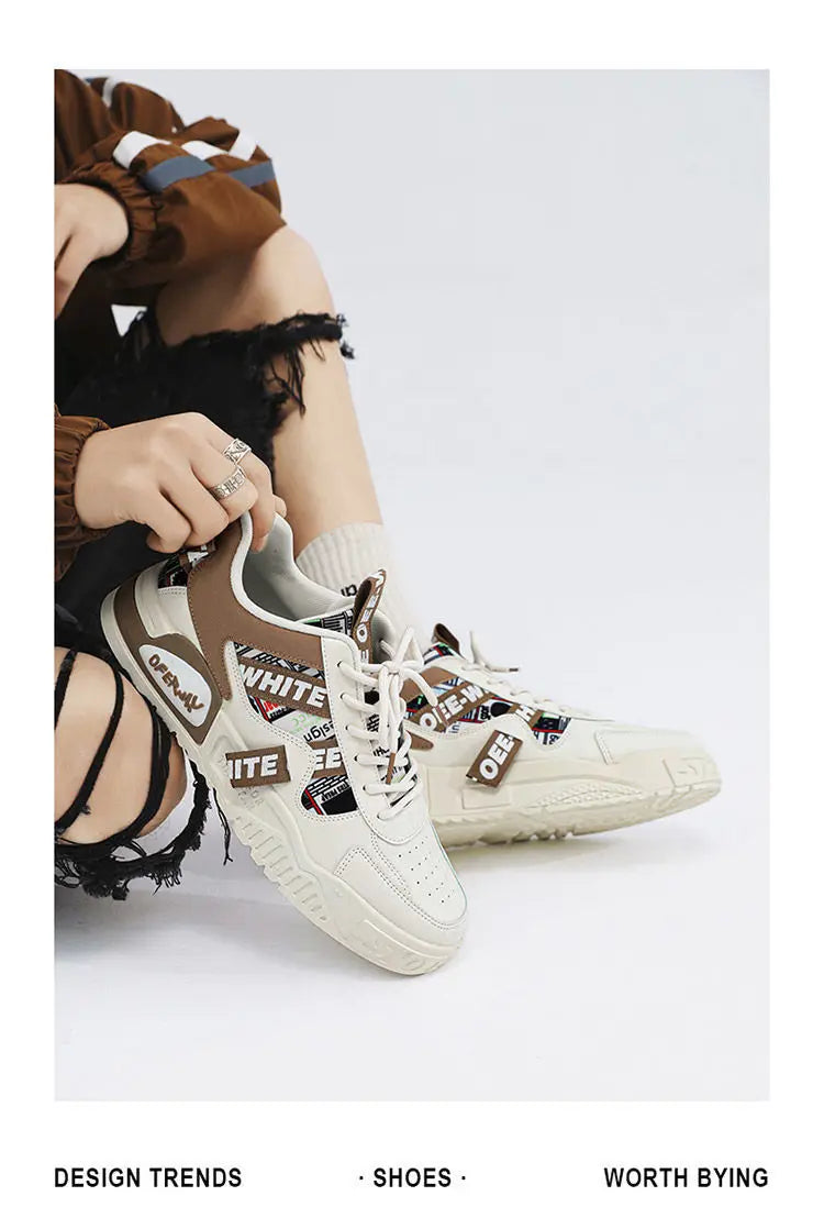 2025 Luxury Men's Vulcanized Shoes Summer Casual Sneaker for Men Outdoor Running Platform Designer Skateboard Tenis Masculino