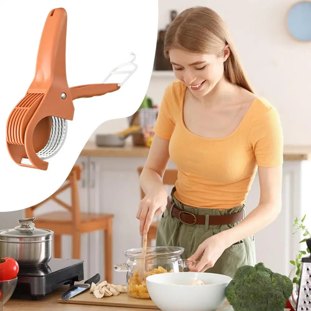 Banana Cutter Slicer Portable Manual Fruit Slicer Creative Vegetable Slicer Kitchen Gadgets Chopping Tool For Fruit And