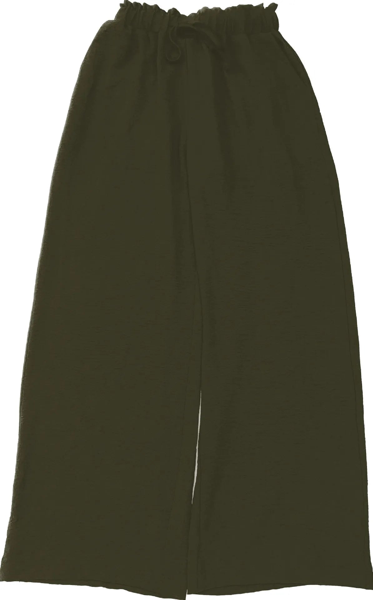 2025 Cross border Women's Four Seasons Wide Leg Loose Drawstring Casual Fashion Pants