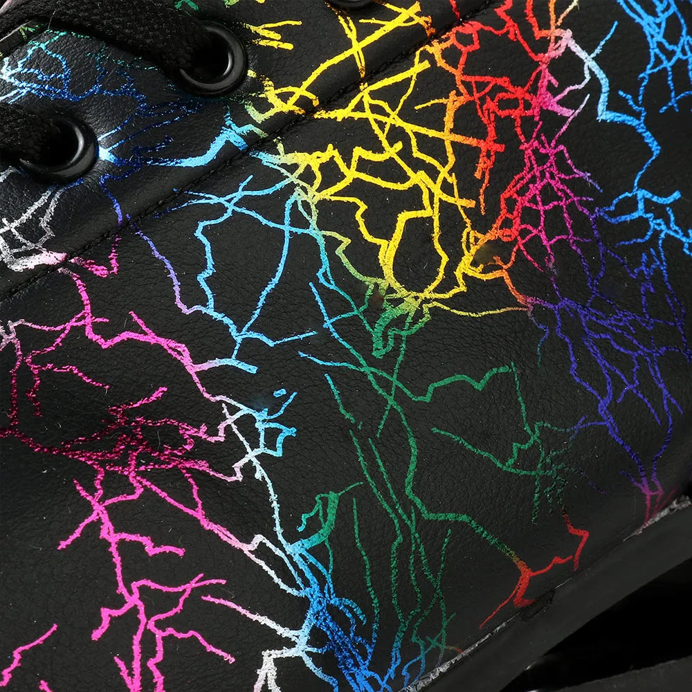 Unisex Roller Skates PU Leather Roller Skates Skating Shoes Zebra Printed Roller Skates Quad Skates Sneakers Flash Wheel Shoes