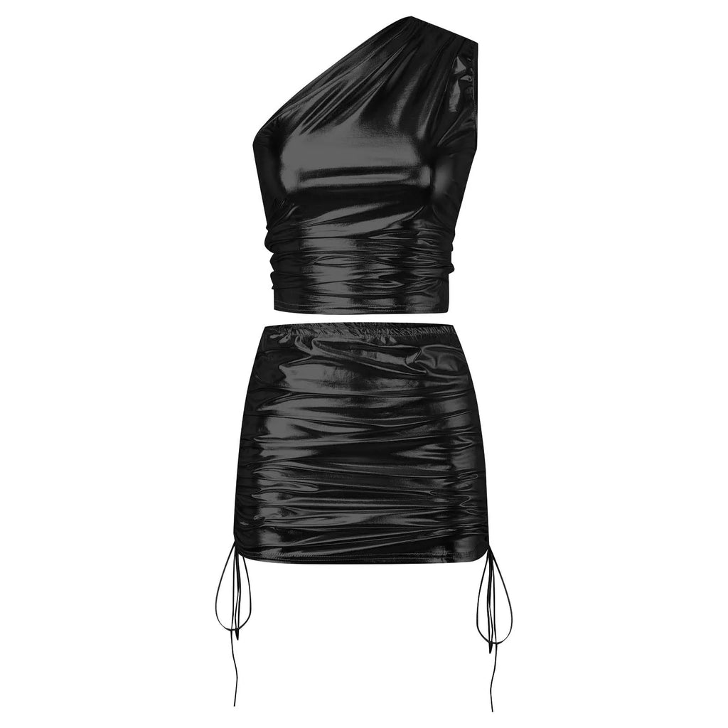 Womens Dress Two Piece Suit Sweatshirt Top And Bodycon Mini Dress 2 Piece Set Club Party Womens Fancy New In Matching Sets