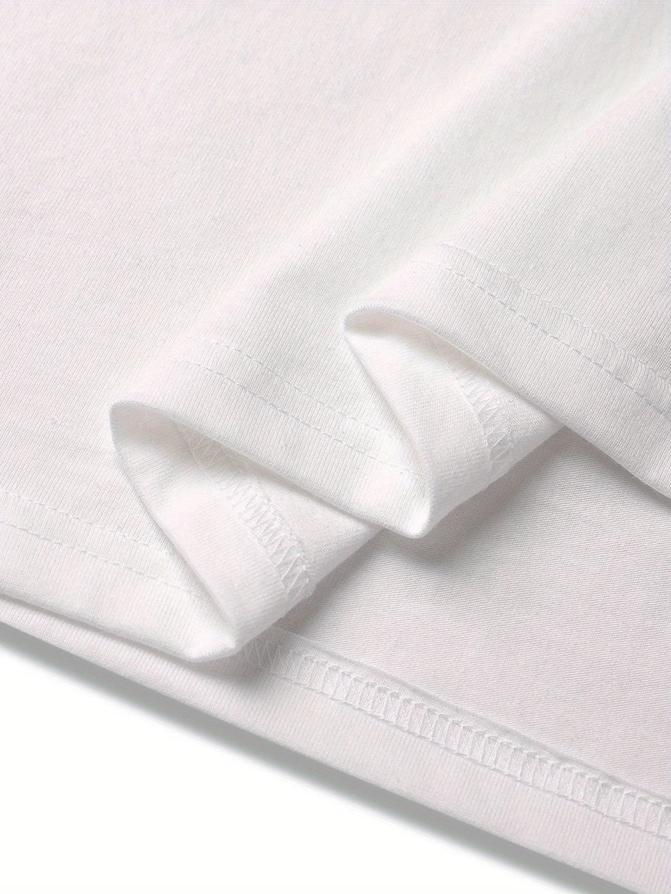 Front Rose Print Round Neck Short Sleeved T shirt Top Comfortable and Breathable Fabric Casual Sports Style Men's 100% Cotton