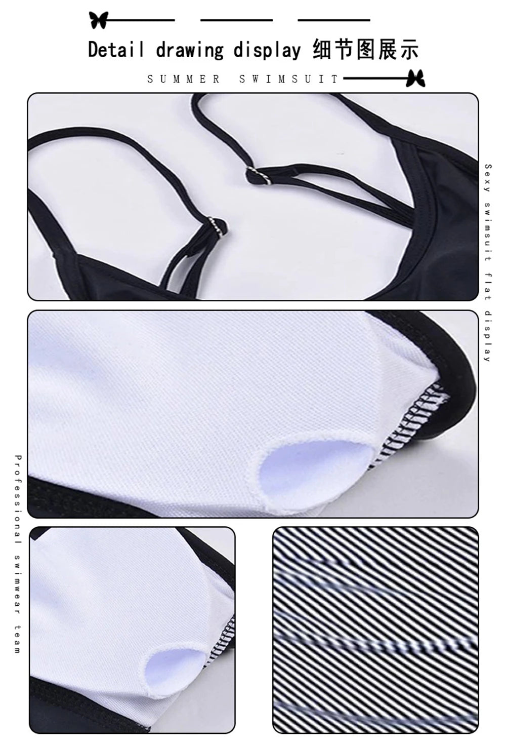 8 Colors Women Ruffled Tankini Set Padded Top With Adjustable Shoulder Straps Elastic Slim Knitted High Waisted Beachwear 2024