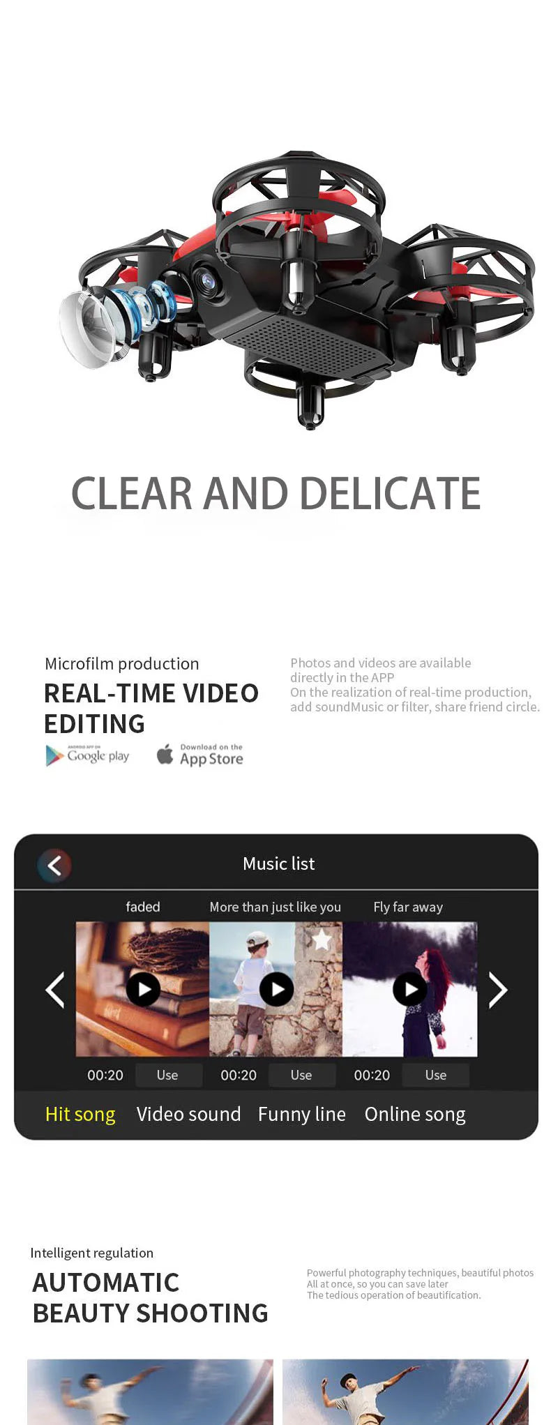 Dowellin D12 Drone Mini Remote Control Aircraft New Children's Toy HD Dual Camera Fixed Height RC Quadcopter Starter Gifts