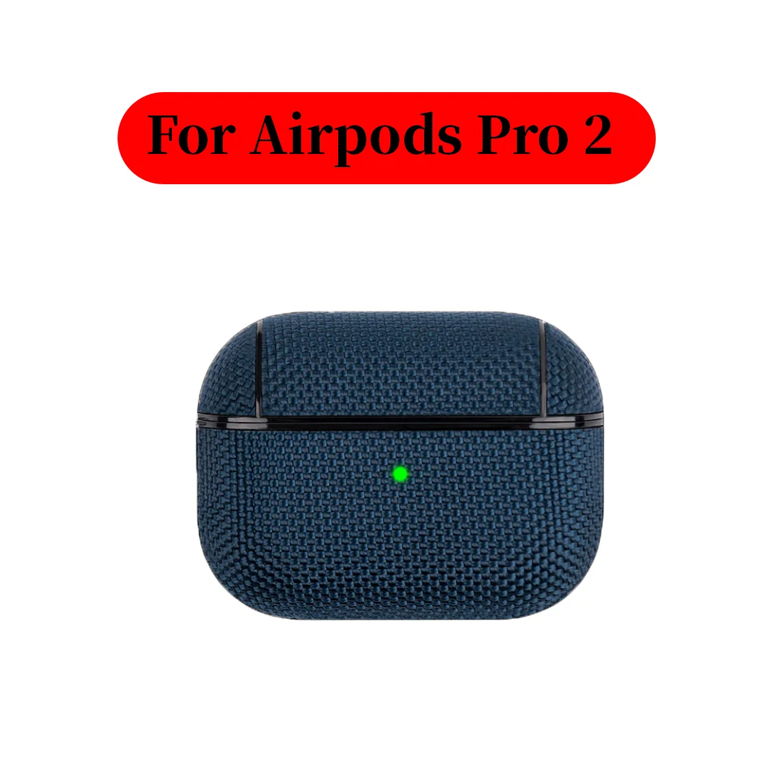 Case for Airpods 4 2024 nylon For AirPodsPro Textile Cloth Air pods 3 2 Airpod pro anti Fingerprints protector for Airpods pro 2