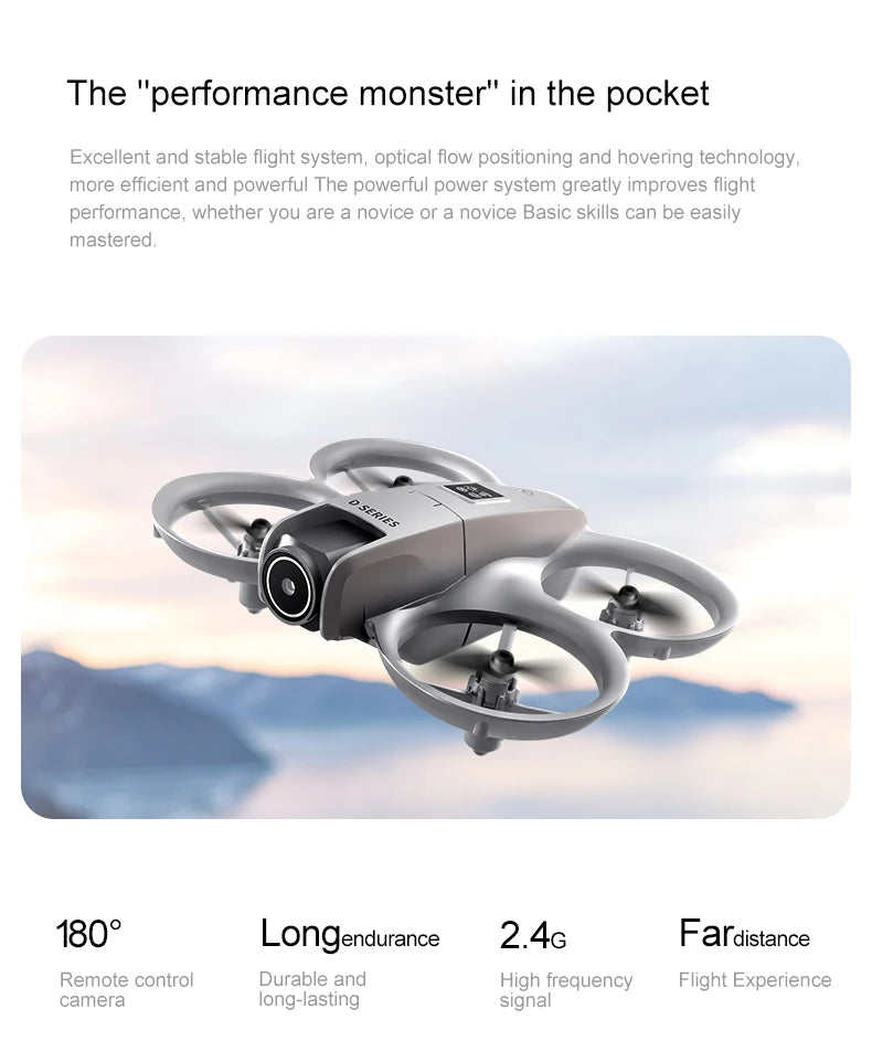 Xiaomi D16 Drone Bushless Motor 8K HD Aerial Profesional Dual-camera Helicopter Optical Flow GPS Positioning Avoidance Drone UAV