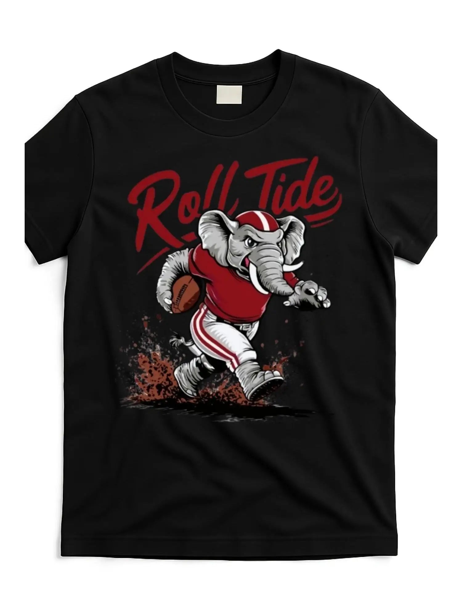 Alabama Roll Tide Elephant Alabama Sport T-Shirt Black Image Unisex Gift for Casual Outing And Everyday Wear