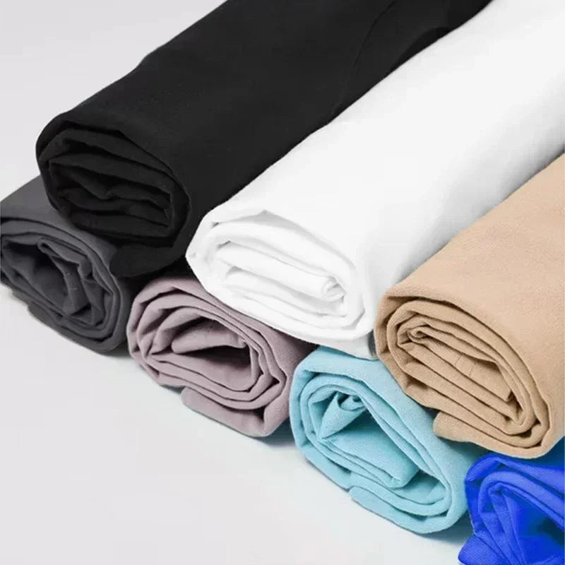 2025 New Summer Fashion Brand Men's Cotton T-shirt Letter-printed Women Short-sleeved Round Neck Loose T-shirt High Quality Tee