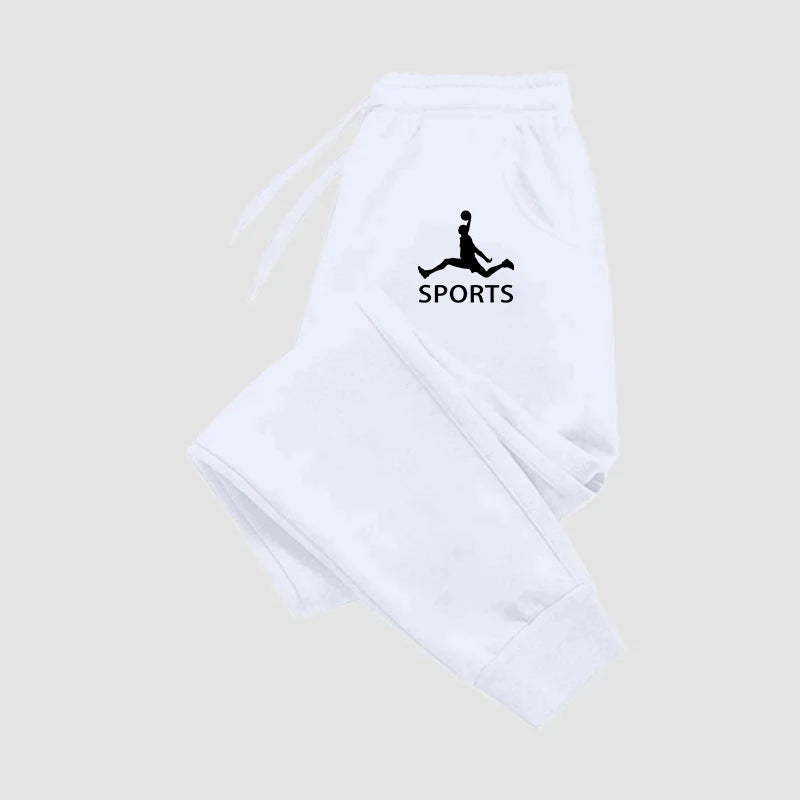 Autumn Winter Men's Casual Pants Drawstring Casual Pants Joggers Workout Running Gym Fitness Sports Trousers Streetwear