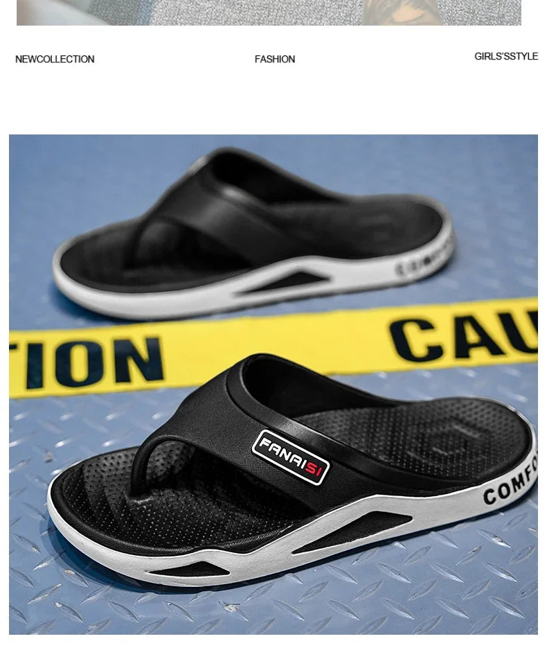 New 2026 Flip Flops For Man Flip-Flops Sports Beach Sandals Men Casual Fashion & Trend Comfortable Shoes House Home Outdoor