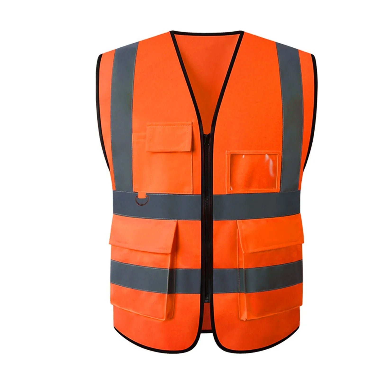 Adjustable Reflective Highlight Security Vests High Visibility Safety Vest Traffic Night Outdoor For Running Cycling Sports