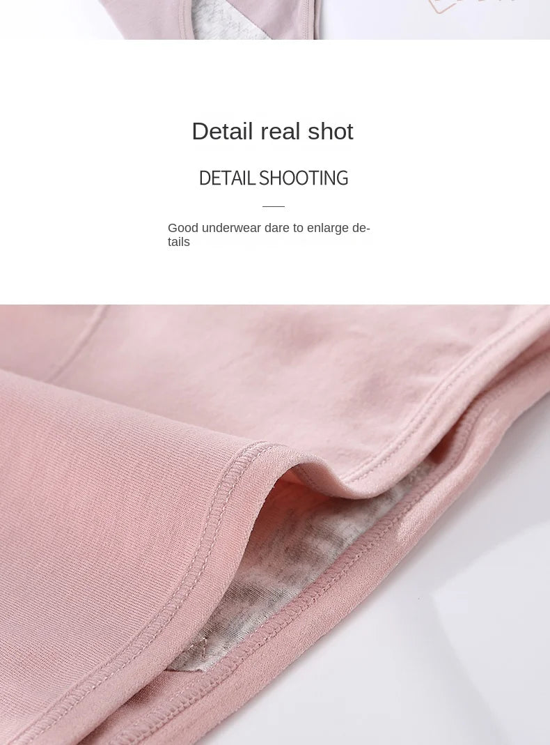 3PCS/set Women's menstrual briefs large flow postpartum water absorption leakproof briefs women's pure cotton menstrual briefs