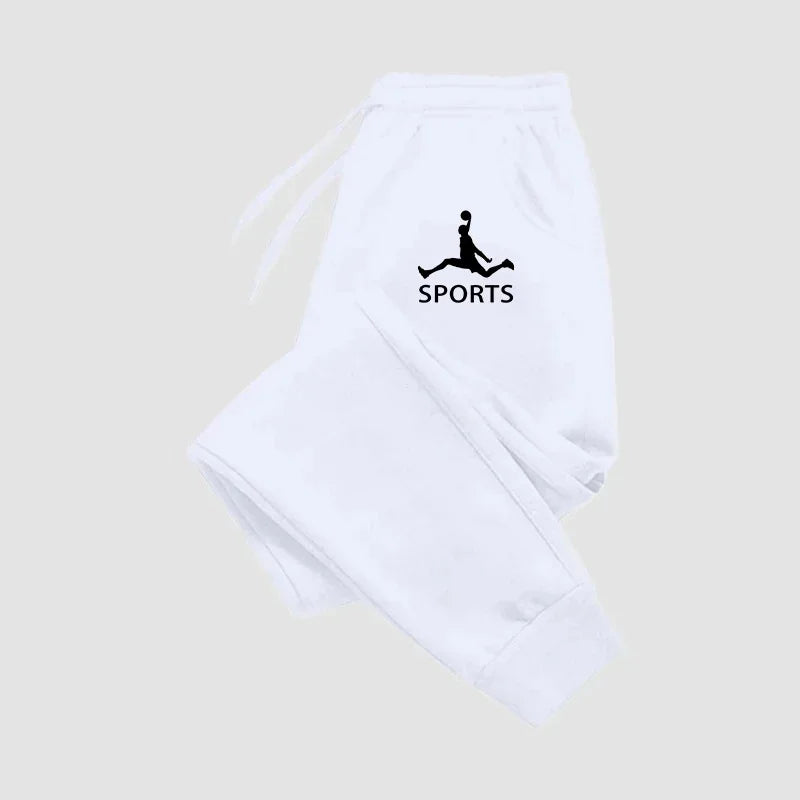 Autumn Winter Men's Casual Pants Drawstring Casual Pants Joggers Workout Running Gym Fitness Sports Trousers Streetwear