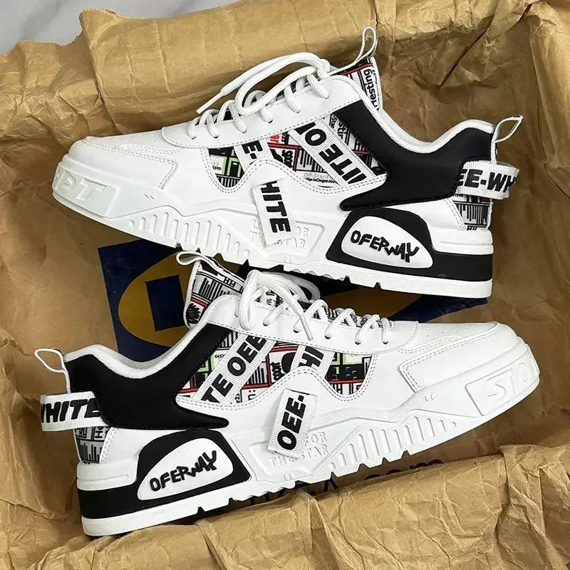 2025 Luxury Men's Vulcanized Shoes Summer Casual Sneaker for Men Outdoor Running Platform Designer Skateboard Tenis Masculino