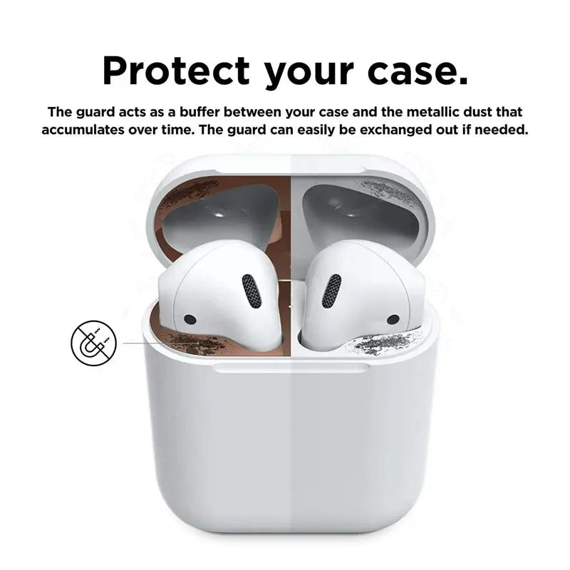Metal Dust Guard Sticker for Apple AirPods Pro 2 Case Dust-proof Cover Sticker Anti-scratch Earbuds Film for Airpods 3 Pro 2 1