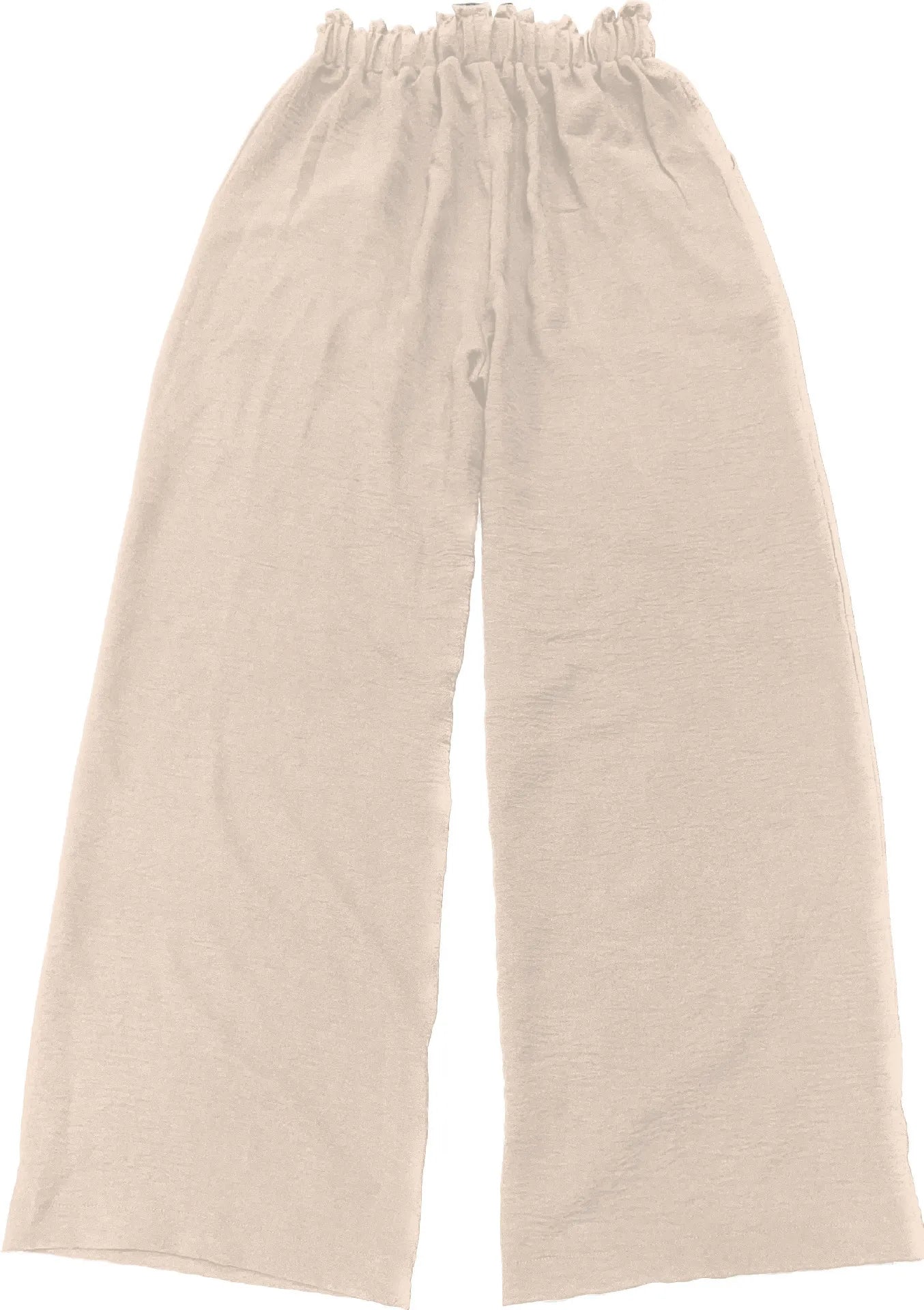 2025 Cross border Women's Four Seasons Wide Leg Loose Drawstring Casual Fashion Pants