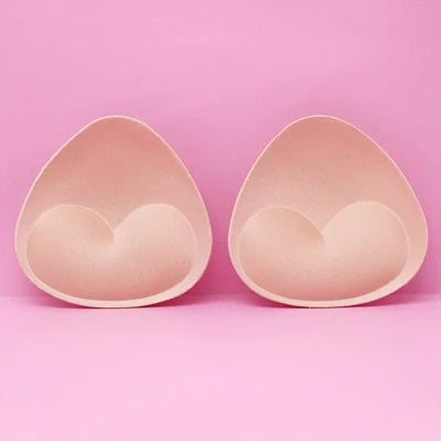 6pcs/3pair Sponge Bikini Bra Pads Push Up Breast Enhancer Removeable Bras Padding Inserts Cups for Swimsuit Padding Intimates