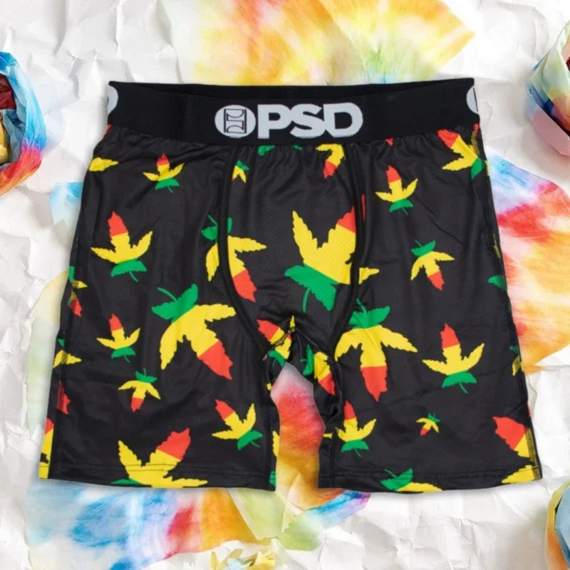 Sexy Men Underwear Boxers Printed Man Boxershorts Summer Breathable Men's Panties Lingerie Plus Size Men Boxer Briefs Underpants