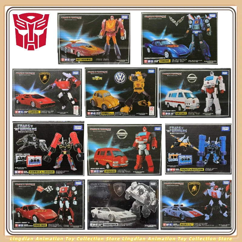【12-hour Shipping】Deformed Toy Autobot MP KO Lambor Sunstreaker Prowl Bumble Grapple Robot Figures Toys Hobby Gift Collecti