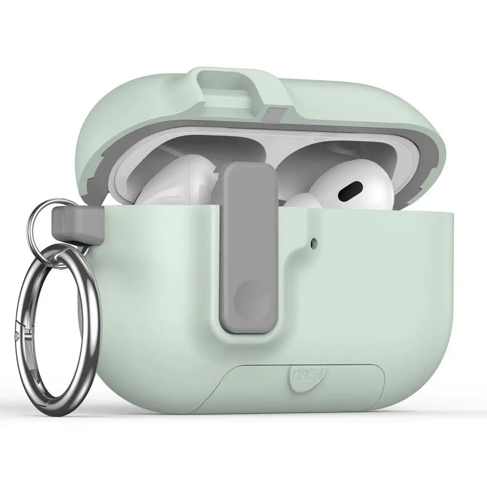 Shockproof Protective Case For Airpods Pro 3 With Phone Stand Automatic Lock Security Cover For AirPods Pro3 3rd Gen 2025
