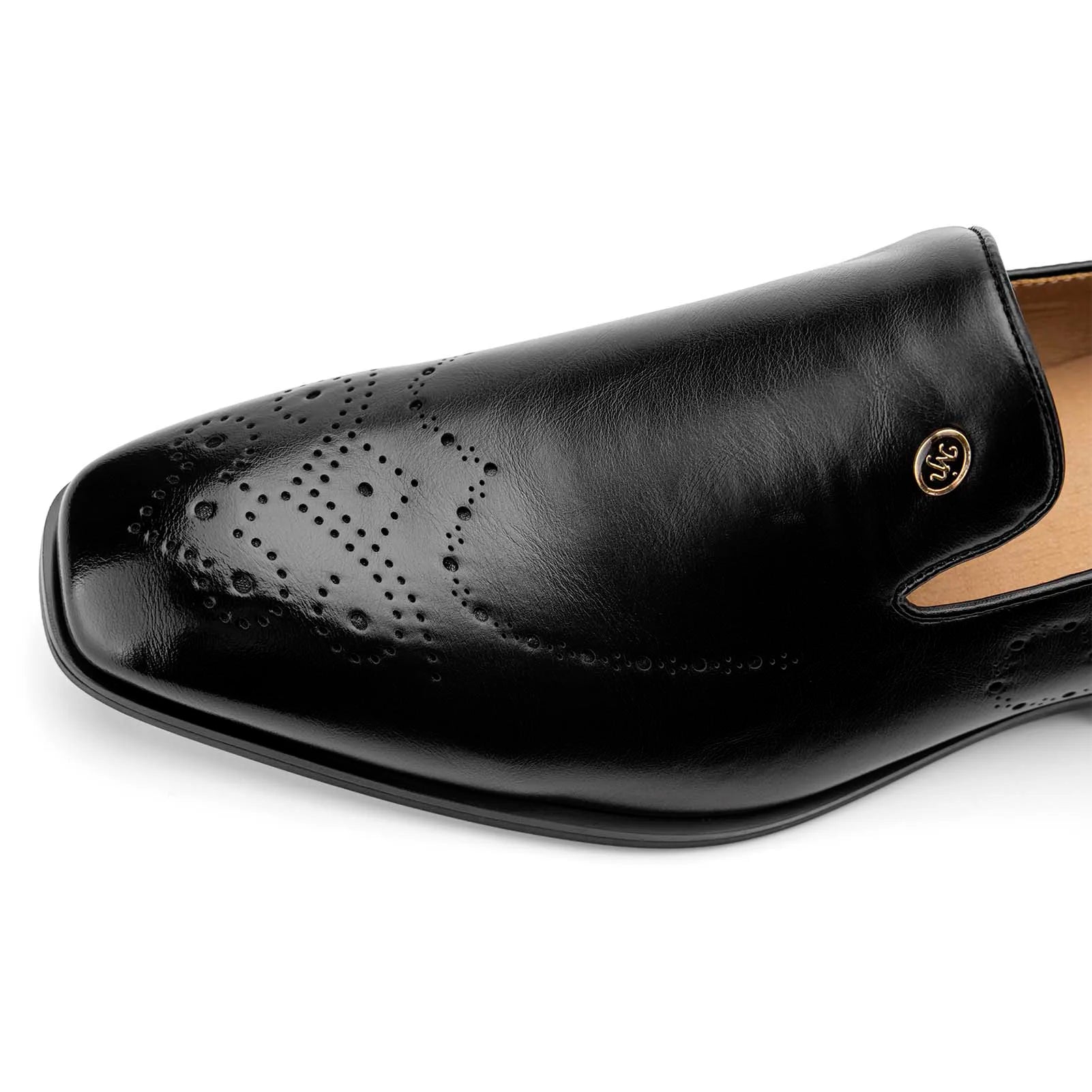 Men's Genuine Leather Loafers Stylish Wedding & Formal Dress Shoes for Parties & Special Occasions