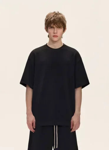 2025 New Summer Fashion Brand Men's Cotton T-shirt Letter-printed Women Short-sleeved Round Neck Loose T-shirt High Quality Tee