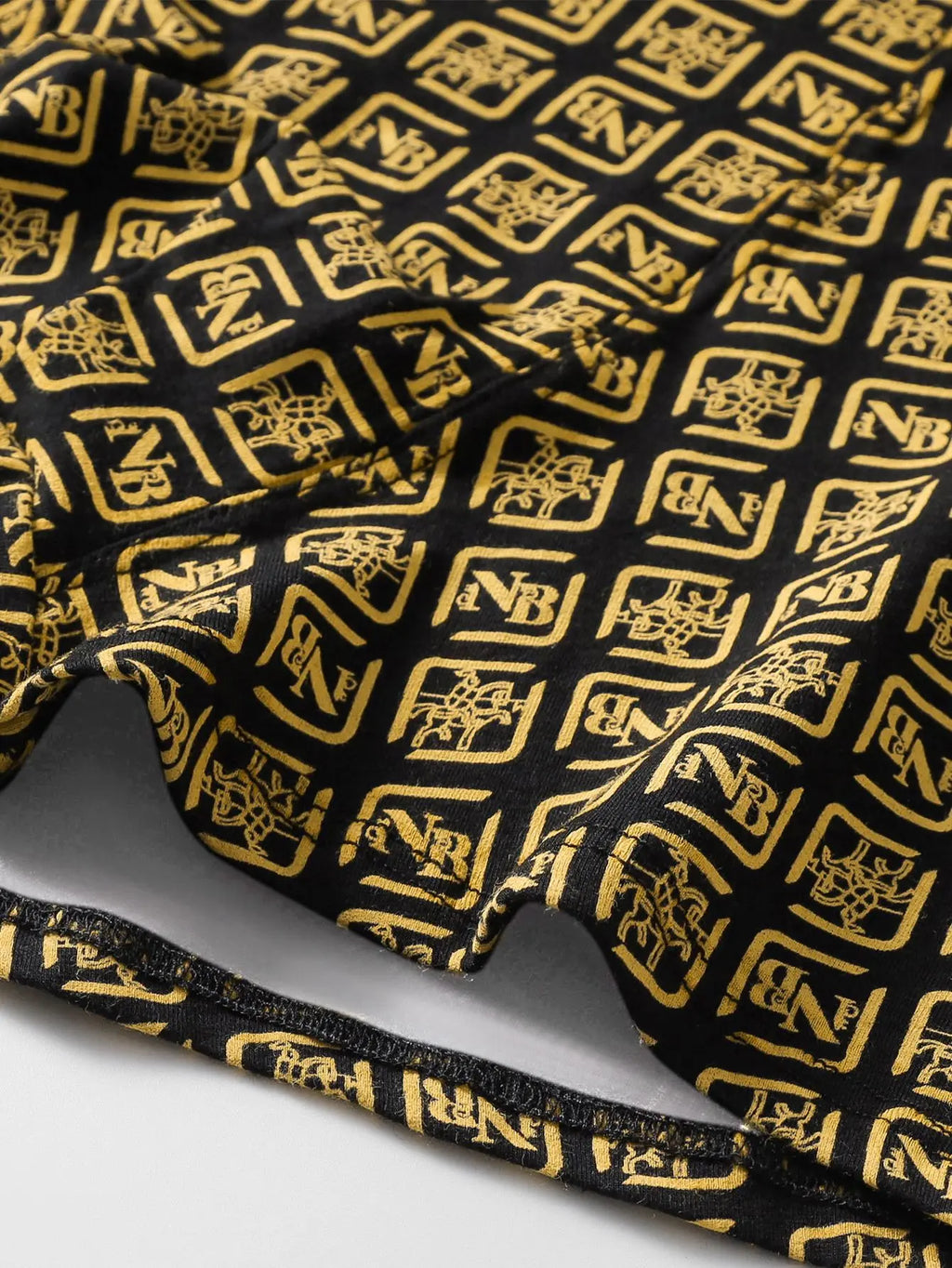 10 pieces of men's boxer briefs, black gold random soft, breathable, comfortable skin-friendly four seasons hot men's underwear