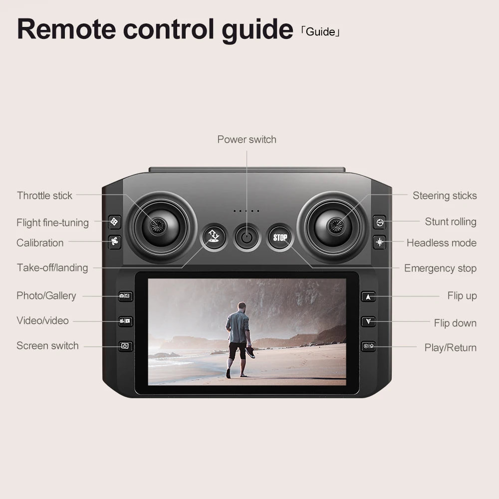 Xiaomi M7 Drone 8K Aerial HD Dual Camera Photography Intelligent Obstacle Avoidance Brushless Power 5G WIFI GPS Return Drone