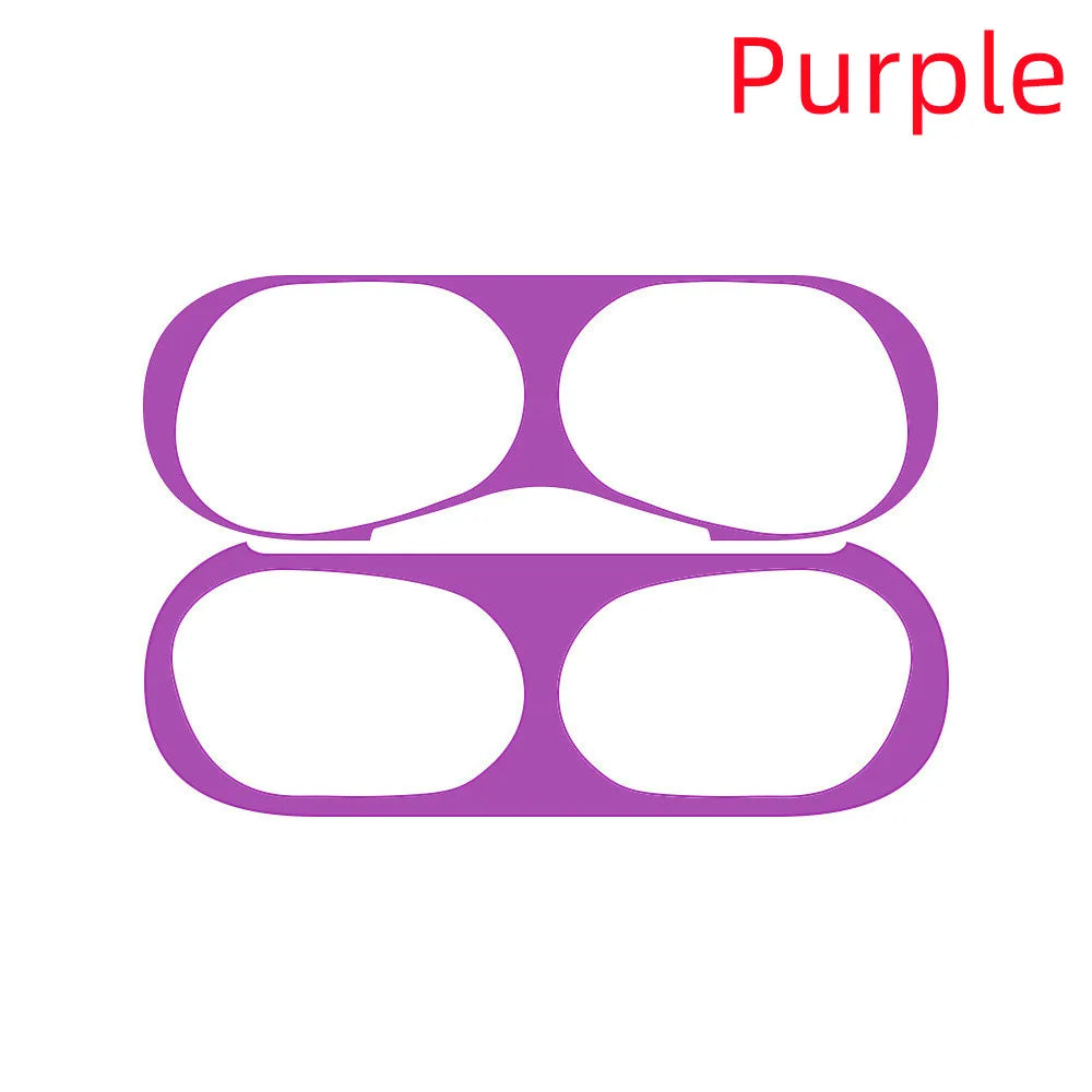 Metal Dust Guard Sticker for Apple AirPods Pro 2 Case Dust-proof Cover Sticker Anti-scratch Earbuds Film for Airpods 3 Pro 2 1