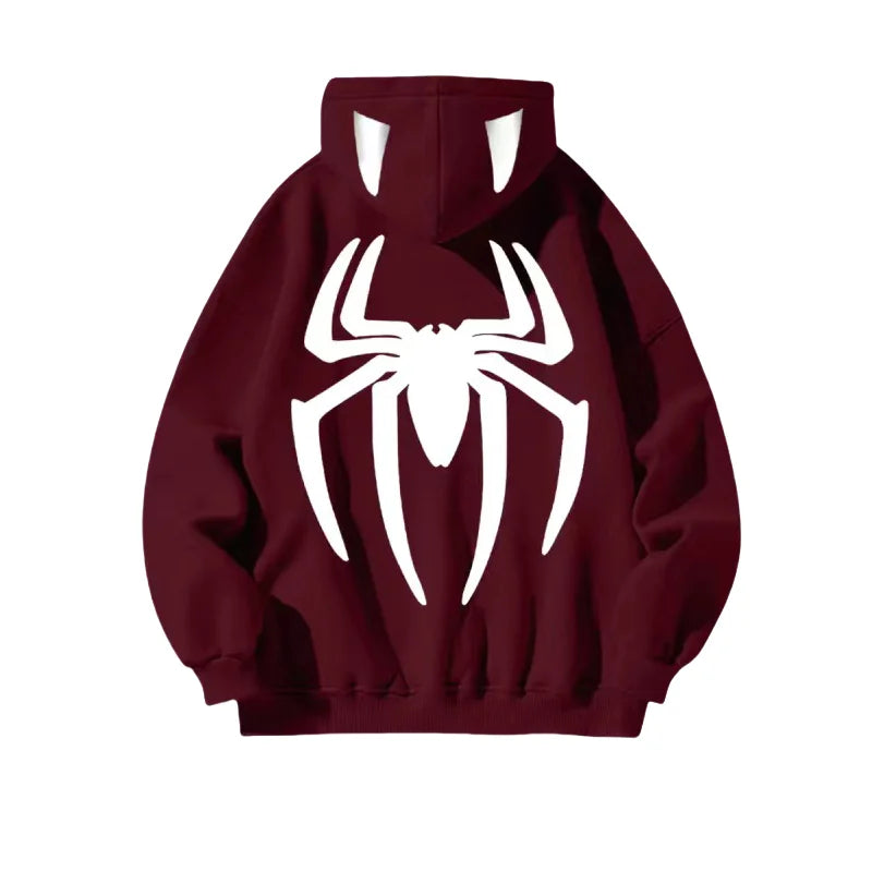 Hoodie American Street Hoodie Swivel Pullover Fall and Winter Coat