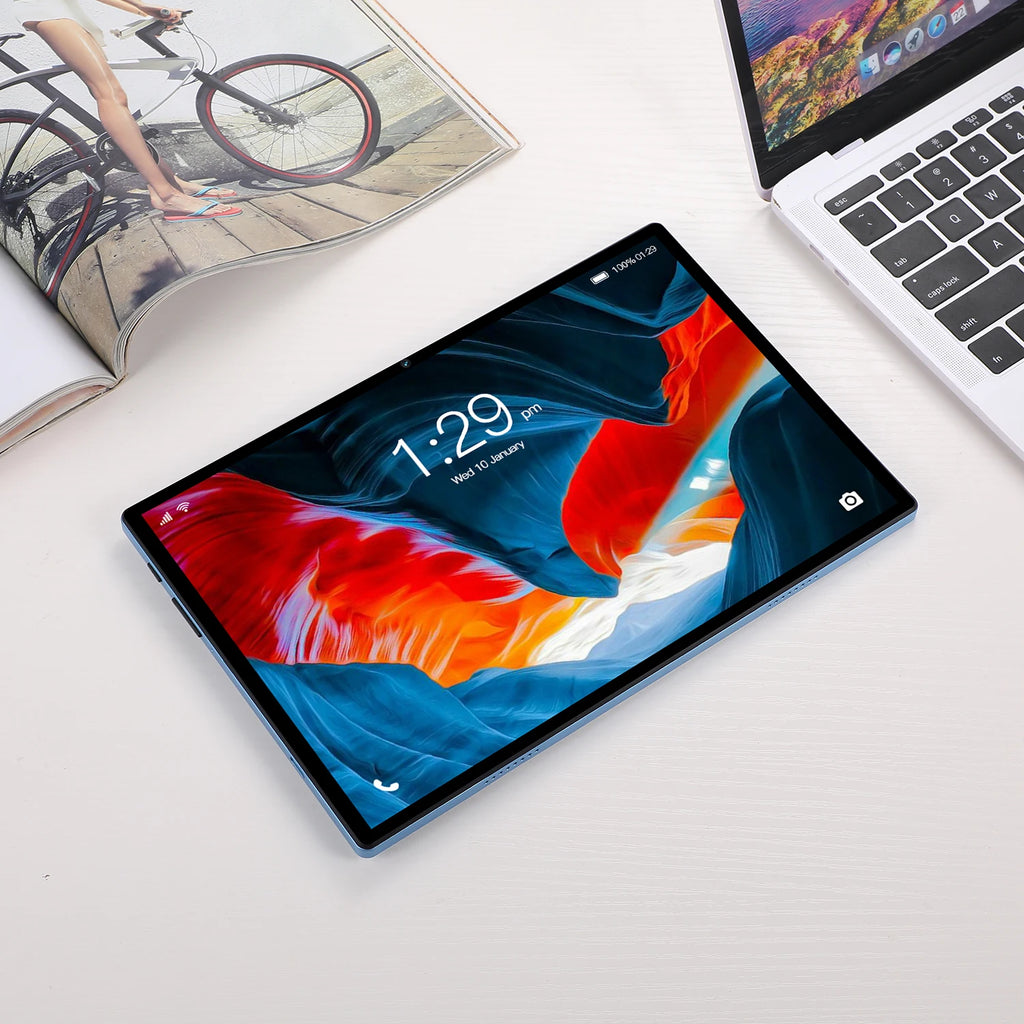 New 10.1 Inch Tablet Pc Octa Core 4GB RAM 64GB ROM Global Network Dual SIM Cards WiFi Bluetooth 3G Phone Call Google Tablets