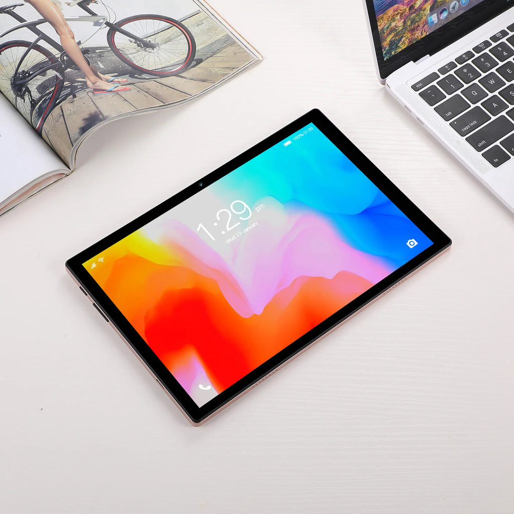 New 10.1 Inch Tablet Pc Octa Core 4GB RAM 64GB ROM Global Network Dual SIM Cards WiFi Bluetooth 3G Phone Call Google Tablets