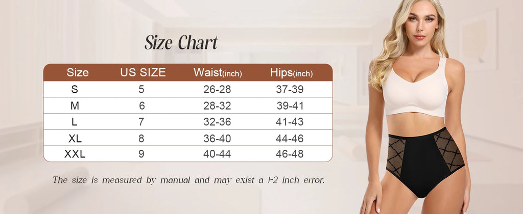 MEIYATING Women's Underwear High Waisted Seamless Ladies Underwear Panties Full Coverage Silky Briefs 4 Pack
