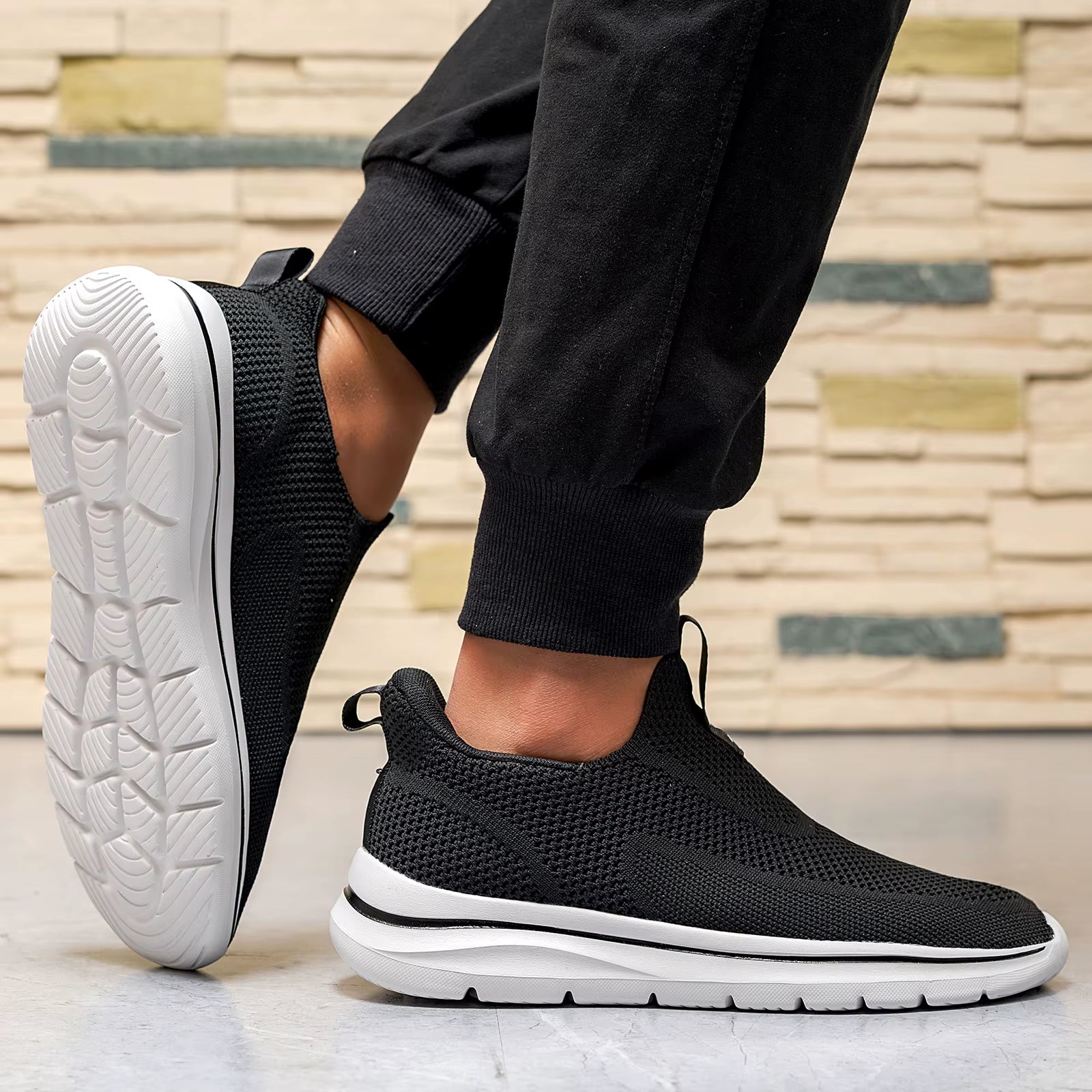 2025 Men'S Breathable Casual Sneakers Comfortable Soft Lightweight Mesh Lining for All Seasons Dropshipping Hot Sale Product