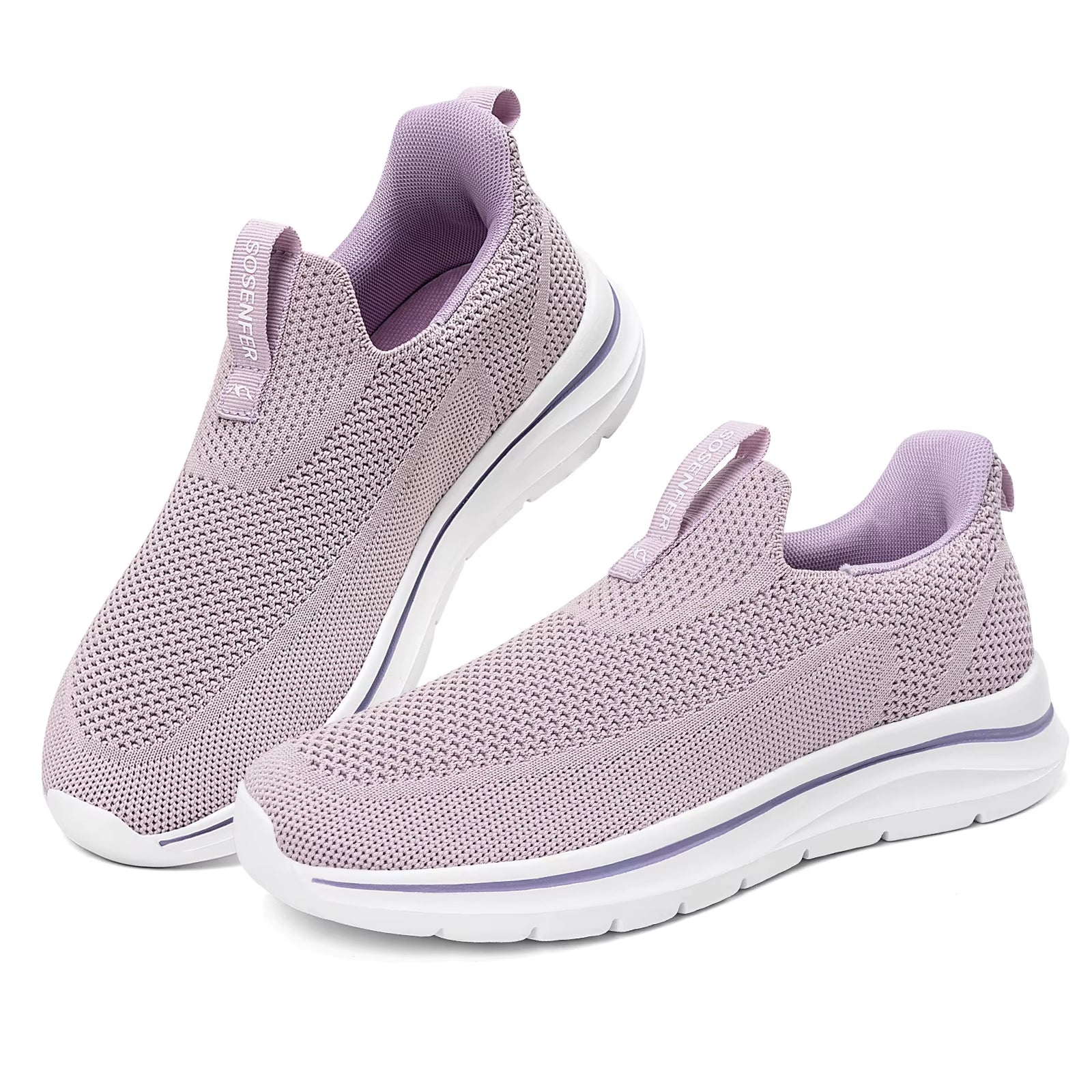 2025 Best Selling Women'S Breathable Mesh Sneakers Casual Lightweight Shoes with Lighted Upper Fabric Dropshipping Product