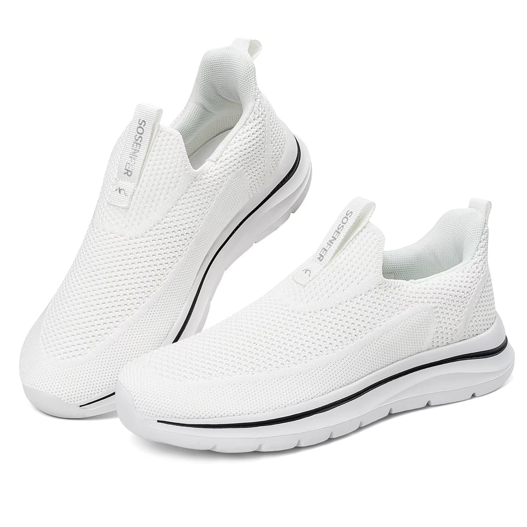 2025 Best Selling Women'S Breathable Mesh Sneakers Casual Lightweight Shoes with Lighted Upper Fabric Dropshipping Product