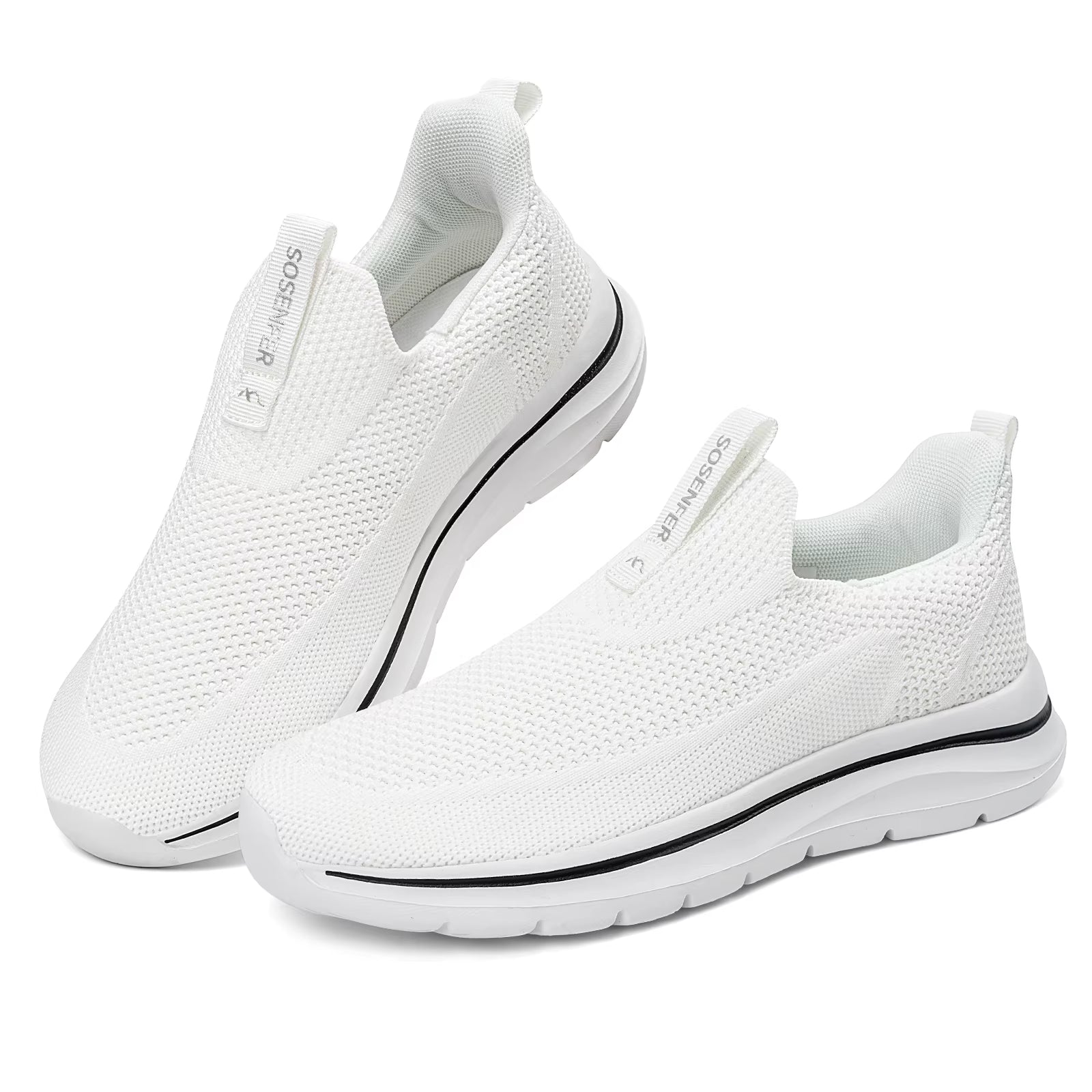 2025 Best Selling Women'S Breathable Mesh Sneakers Casual Lightweight Shoes with Lighted Upper Fabric Dropshipping Product
